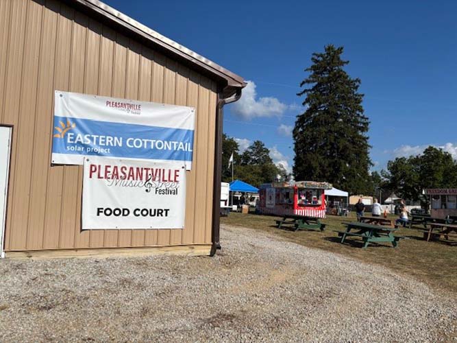 Local vendors selling crafts